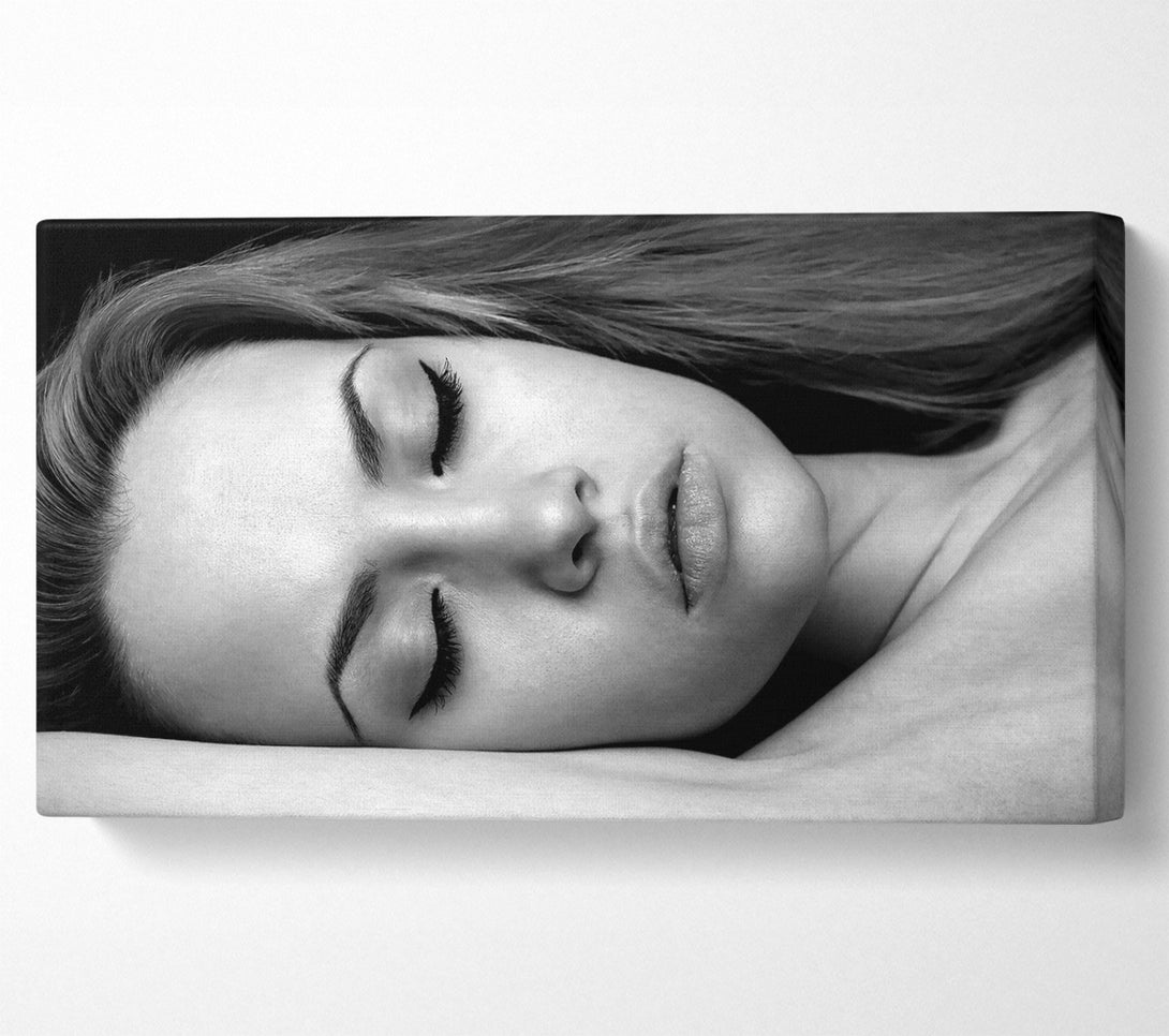  A Canvas Print of Sleepy Girl Canvas Art