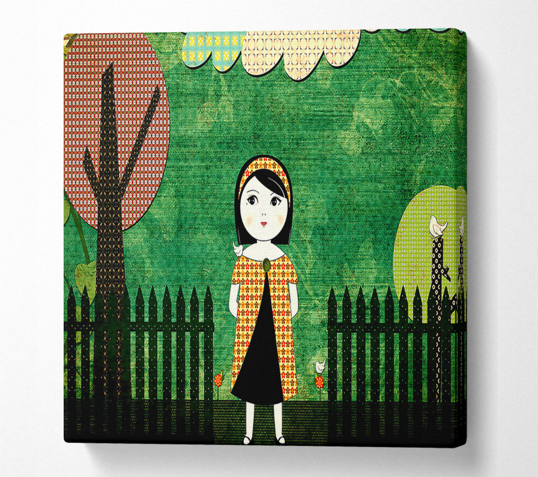  A Canvas Print of Afternoon Stroll Canvas Print