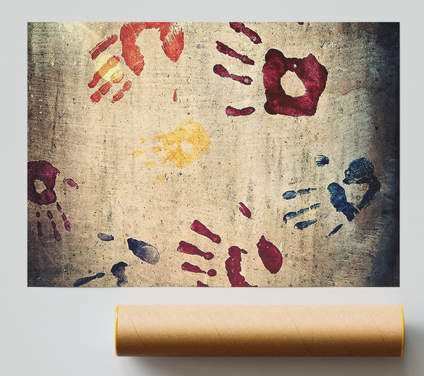 Handprints Giclee Print