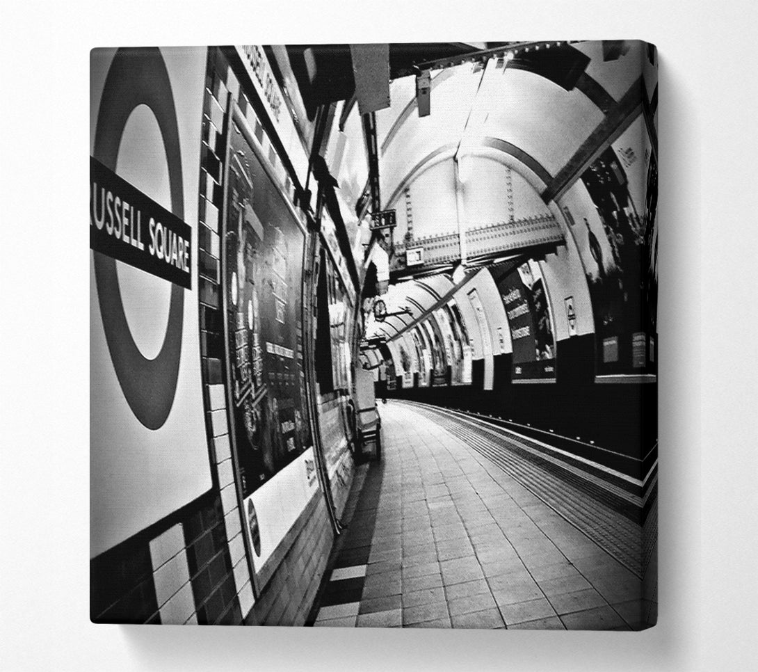  A Canvas Print of Russell Square Station London Canvas Wall Art