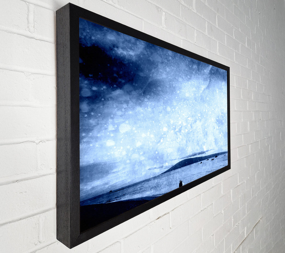  A Canvas Print of Beach Sky Canvas Art