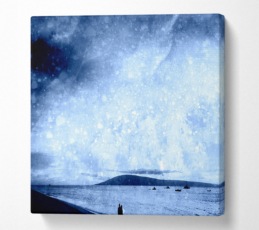  A Canvas Print of Beach Sky Canvas Art