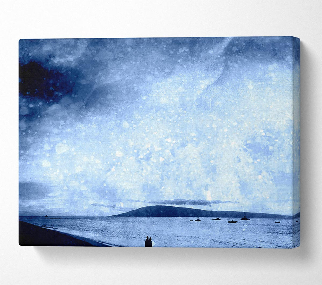  A Canvas Print of Beach Sky Canvas Art