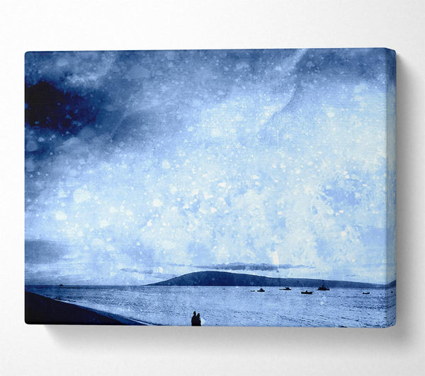 A Canvas Print of Beach Sky Canvas Art
