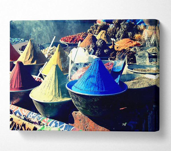  A Canvas Print of Spices Canvas Print