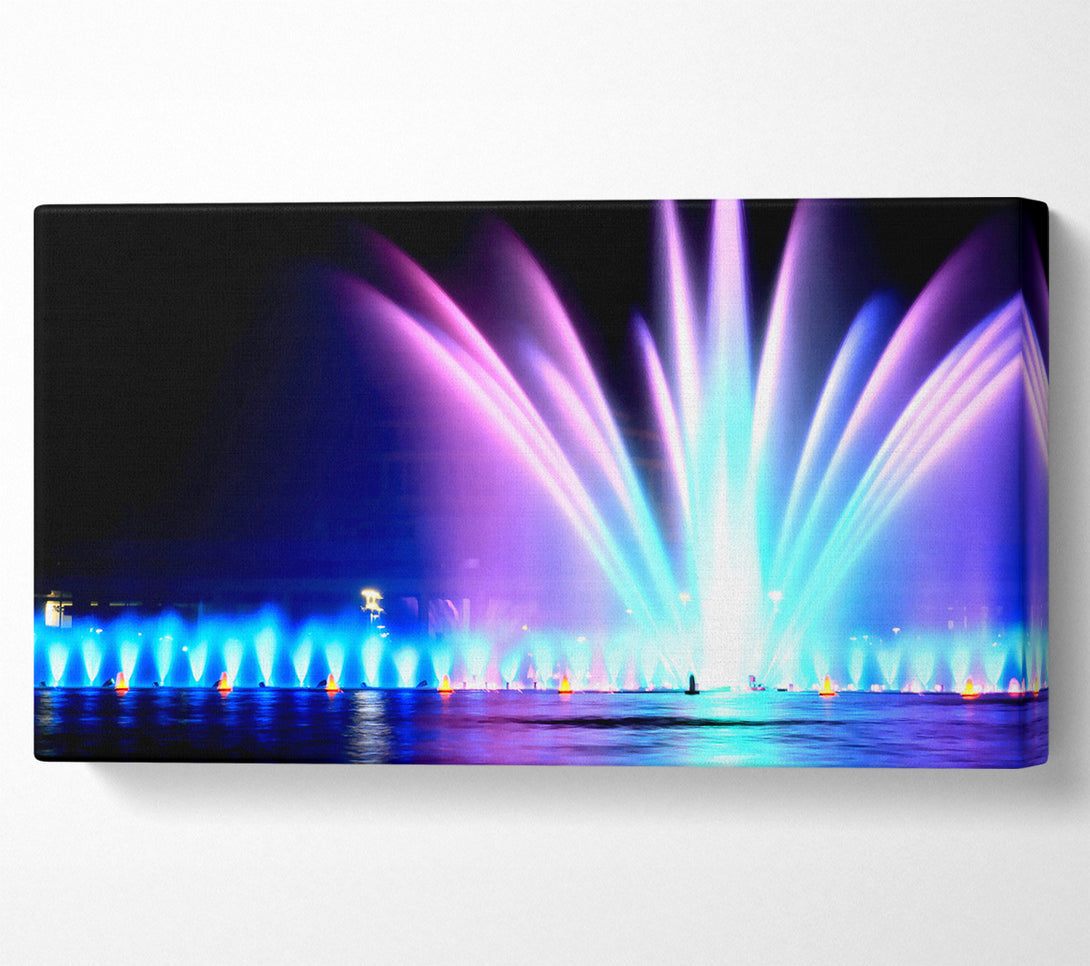  A Canvas Print of Fountain In Hala Ludowa Wroclaw Canvas Art