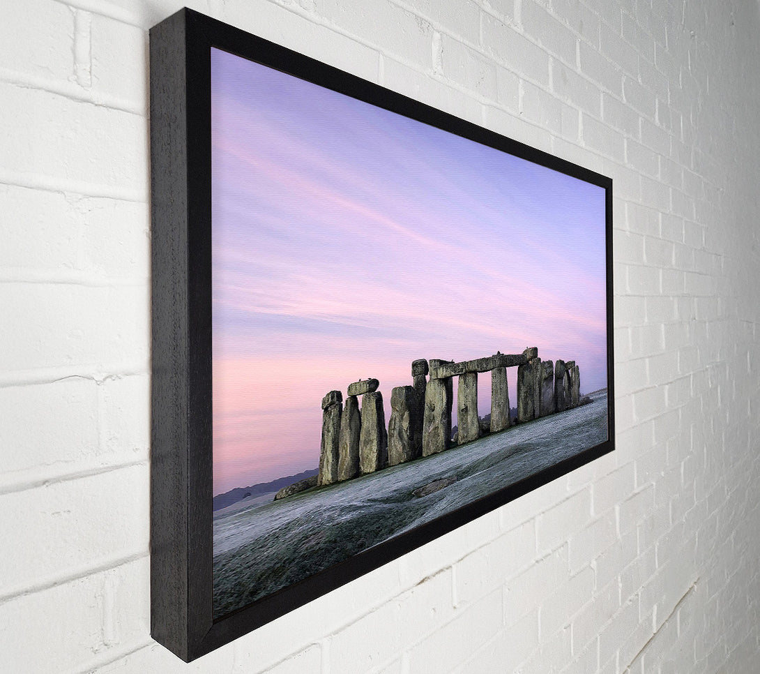  A Canvas Print of Stonehenge Wiltshire England Canvas Print