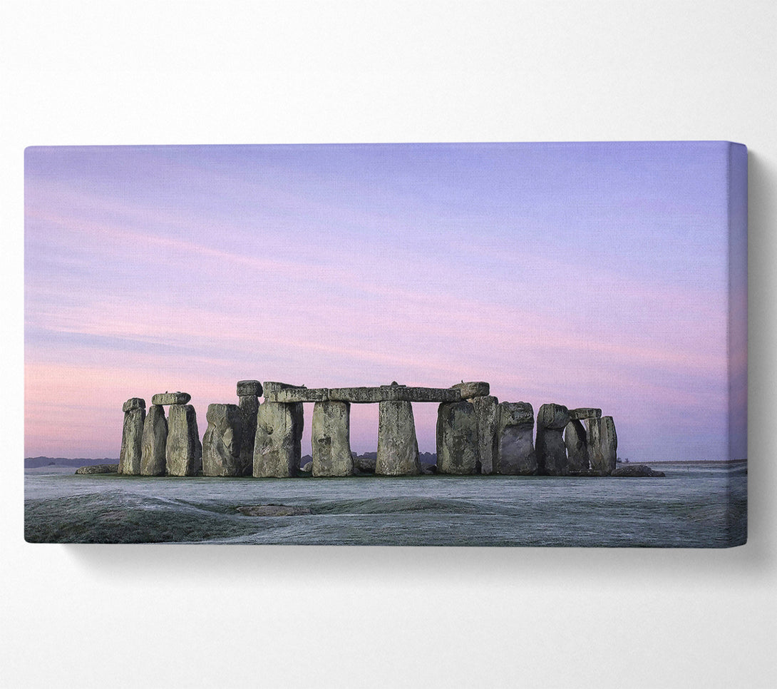  A Canvas Print of Stonehenge Wiltshire England Canvas Print