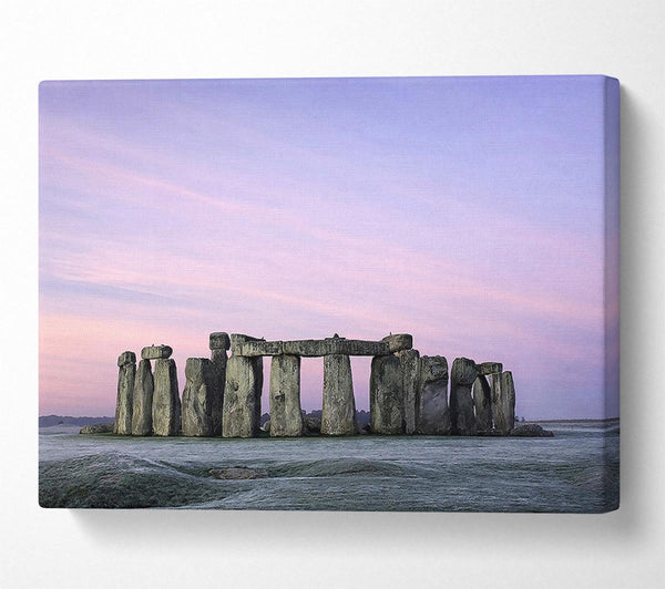  A Canvas Print of Stonehenge Wiltshire England Canvas Print