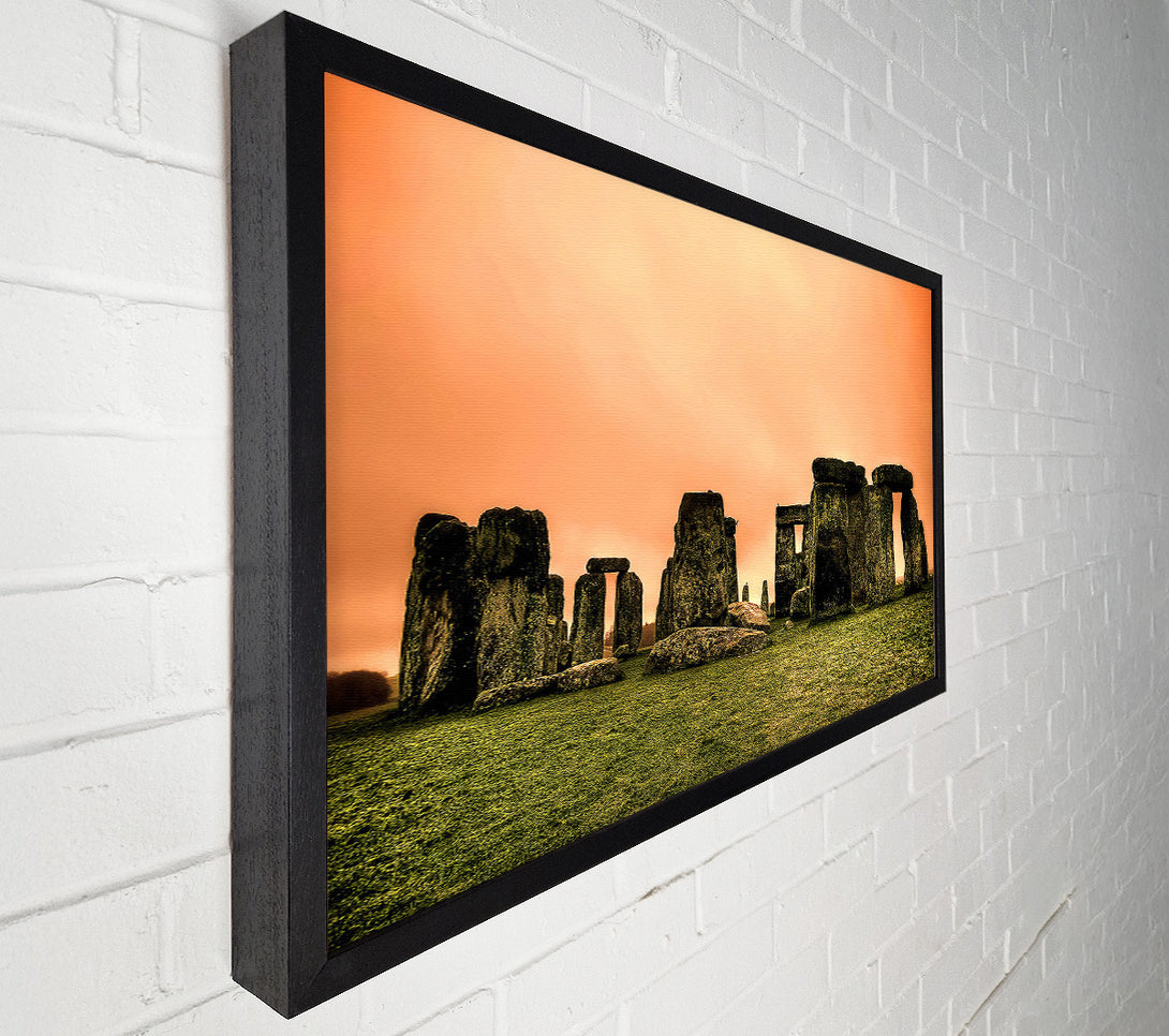 A Canvas Print of Stonehenge United Kingdom Canvas Print