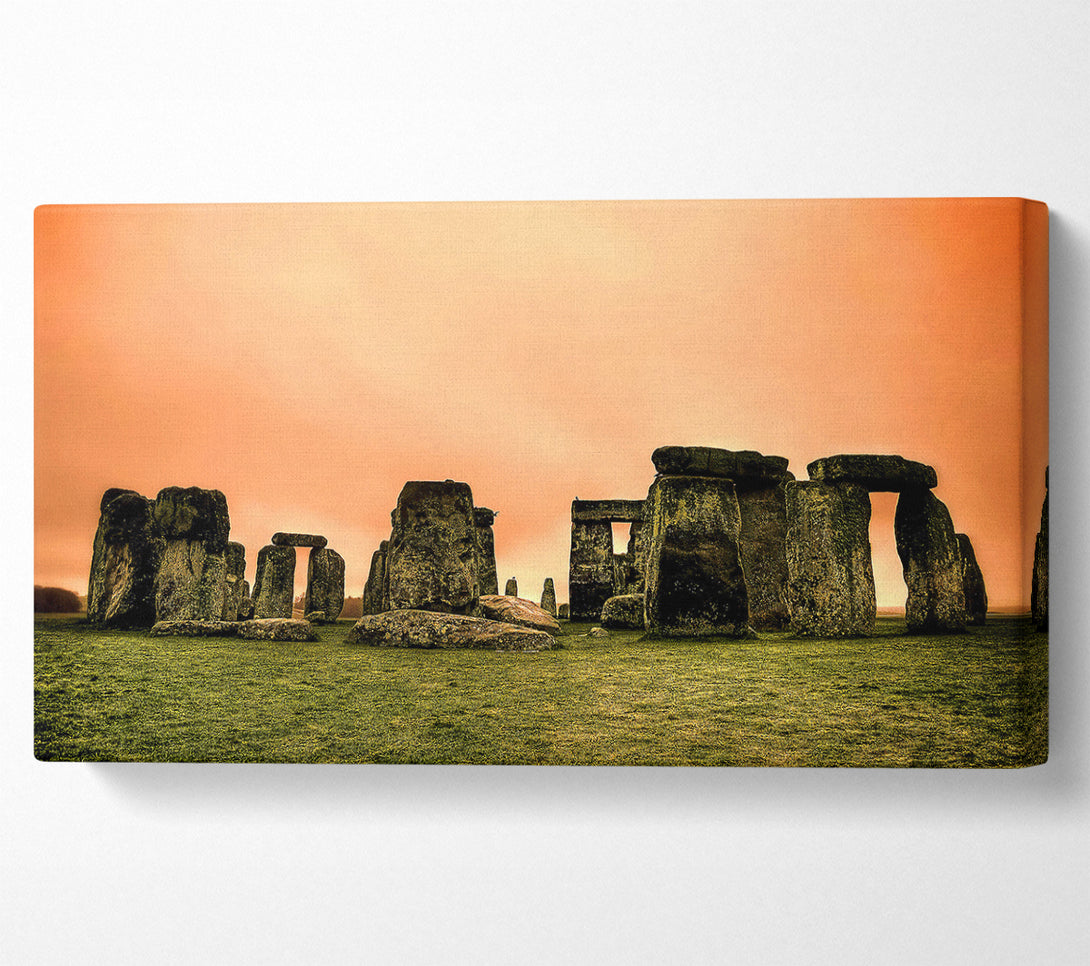  A Canvas Print of Stonehenge United Kingdom Canvas Print