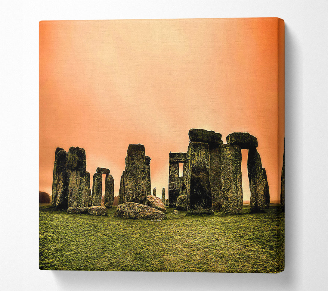  A Canvas Print of Stonehenge United Kingdom Canvas Print
