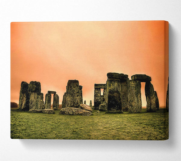  A Canvas Print of Stonehenge United Kingdom Canvas Print
