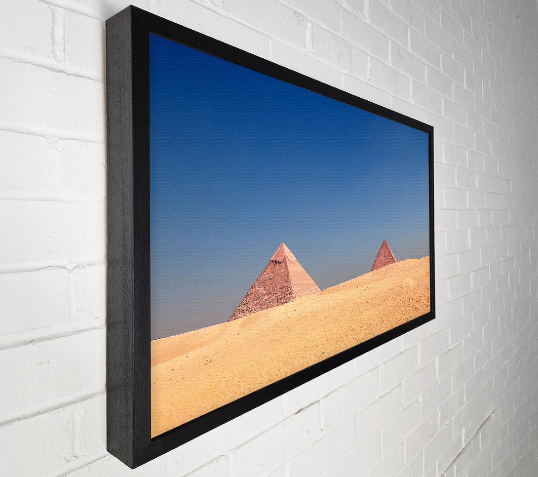  A Canvas Print of Giza Pyramids Canvas Wall Art