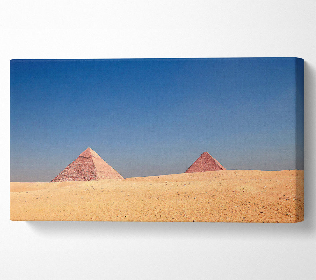  A Canvas Print of Giza Pyramids Canvas Wall Art