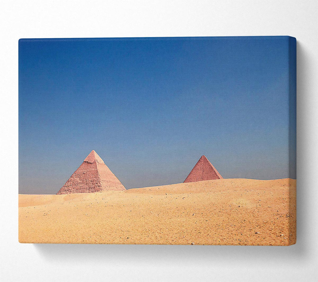  A Canvas Print of Giza Pyramids Canvas Wall Art