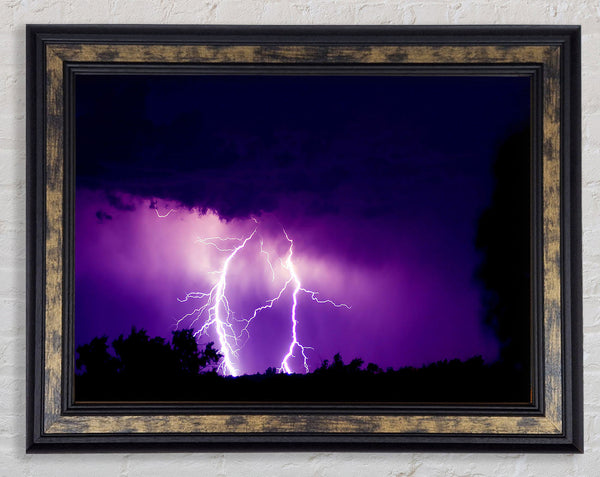 Amethyst Framed Print