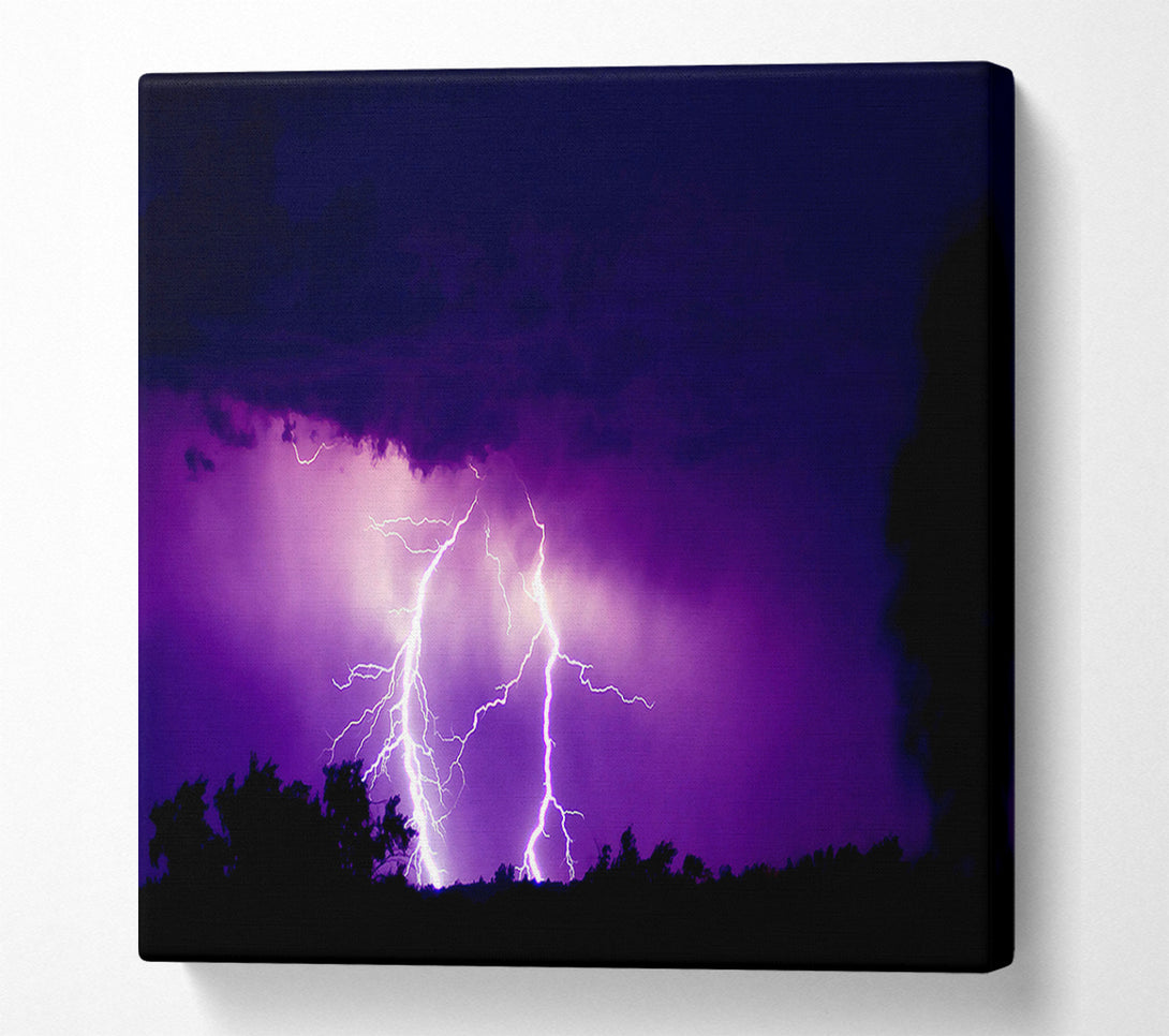  A Canvas Print of Amethyst Canvas Wall Art