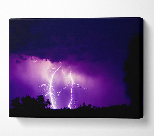  A Canvas Print of Amethyst Canvas Wall Art