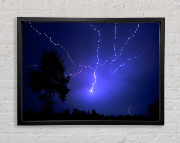 Night Lightning Blue
