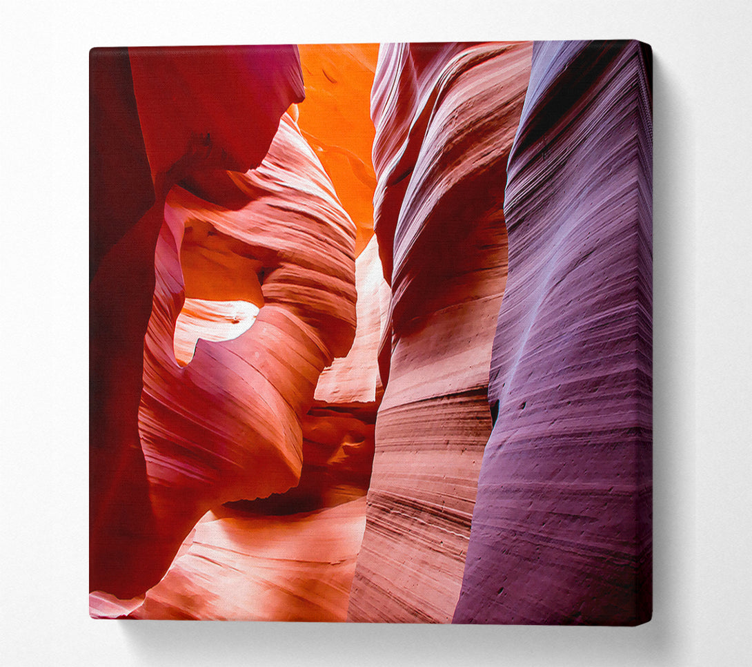  A Canvas Print of Lower Antelope Canyon Canvas Art