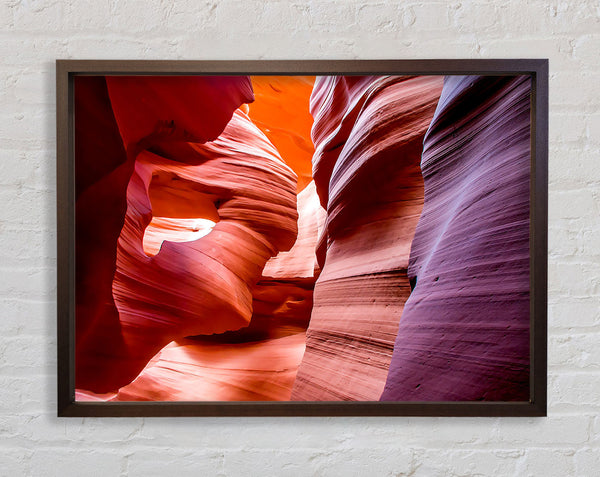 Lower Antelope Canyon Framed Print