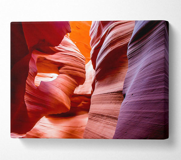  A Canvas Print of Lower Antelope Canyon Canvas Art