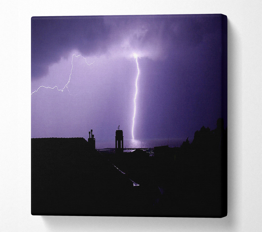  A Canvas Print of Fulmini Oneglia By Raffaele Dn Canvas Art