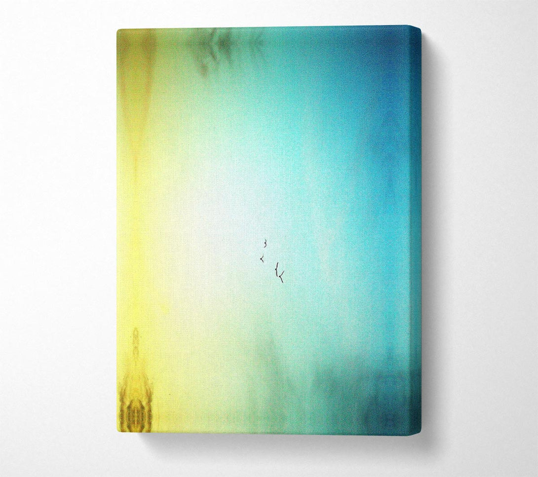  A Canvas Print of Family Of Birds Canvas Print