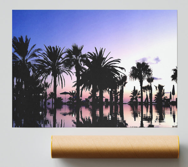 Purple Paradise Giclee Print