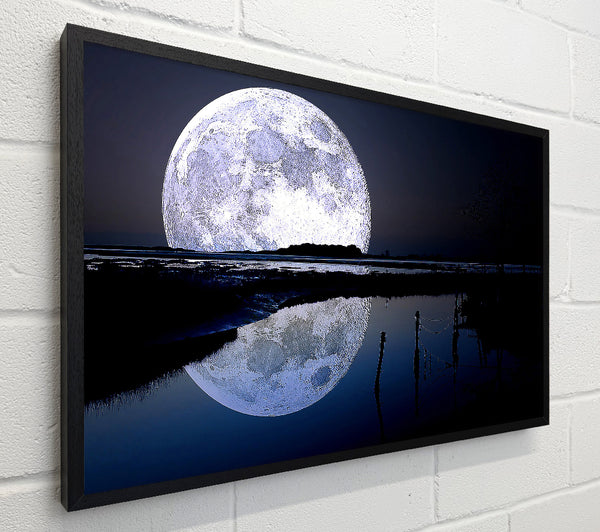 Full Moon Reflection