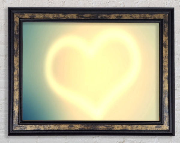 Heart Light Framed Print