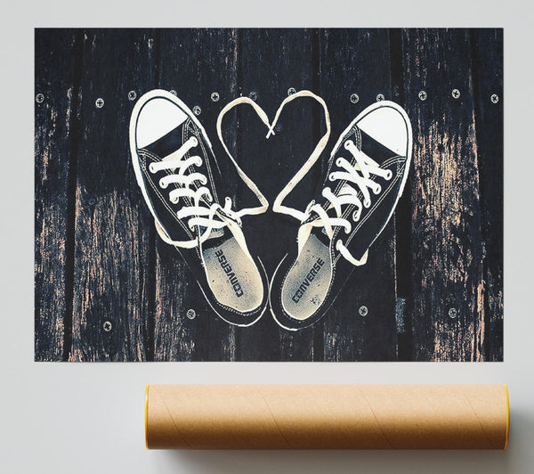 Sneakers Love Poster