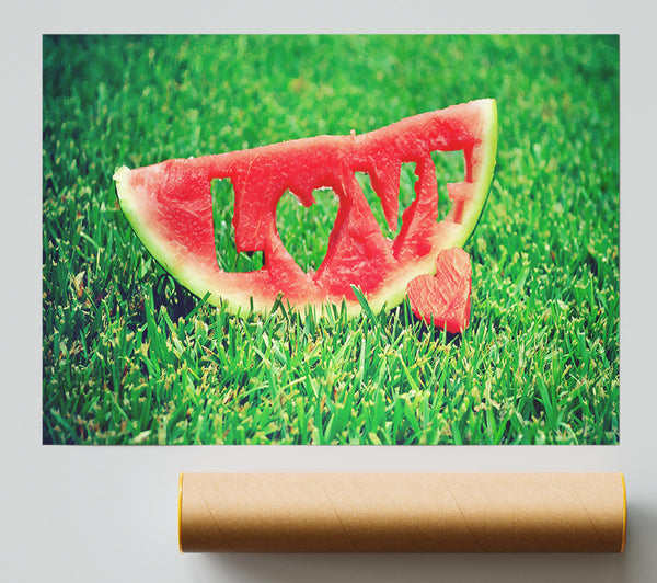 Love Watermelon Print