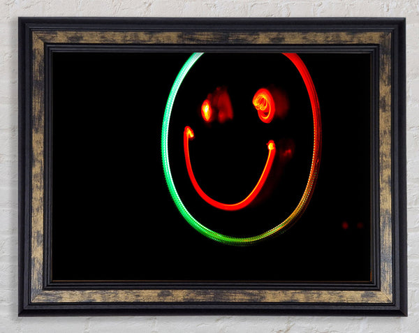 Smile Light Framed Print