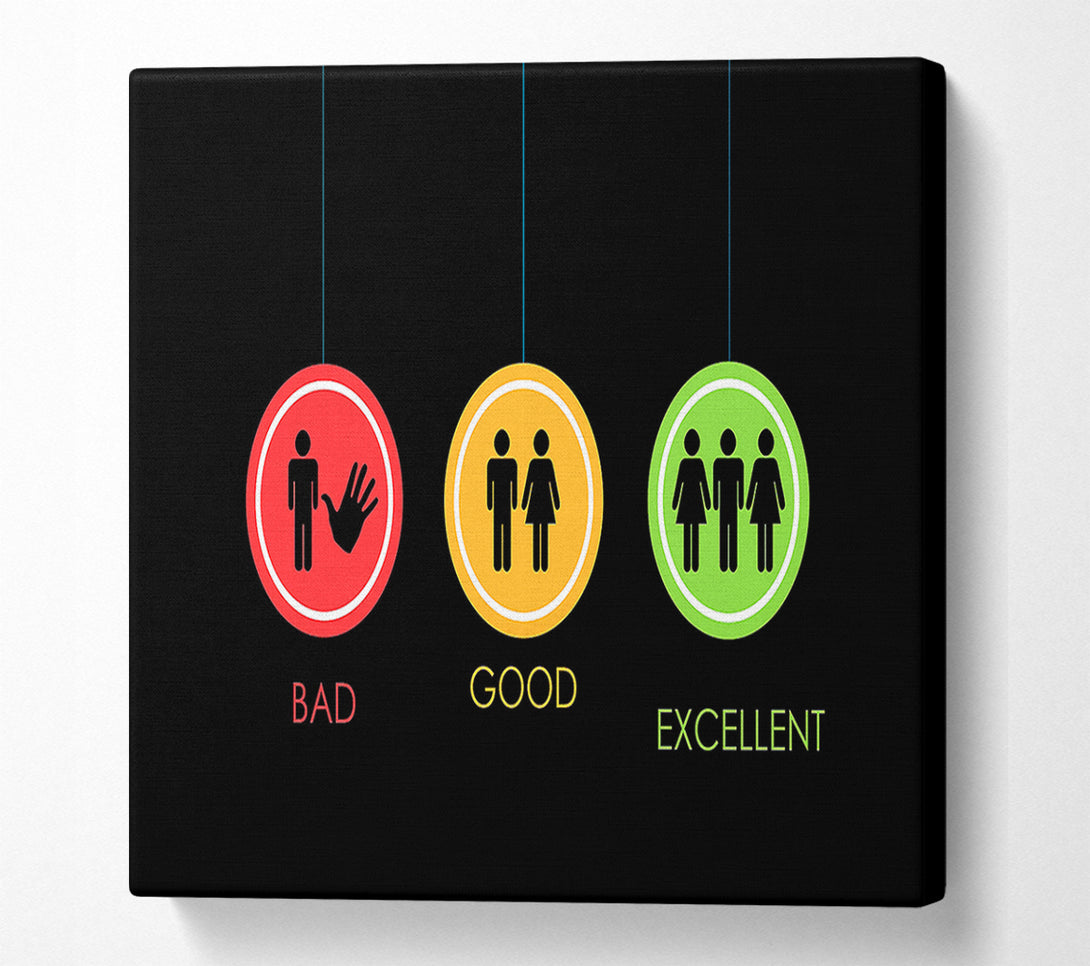  A Canvas Print of More Women Canvas Print
