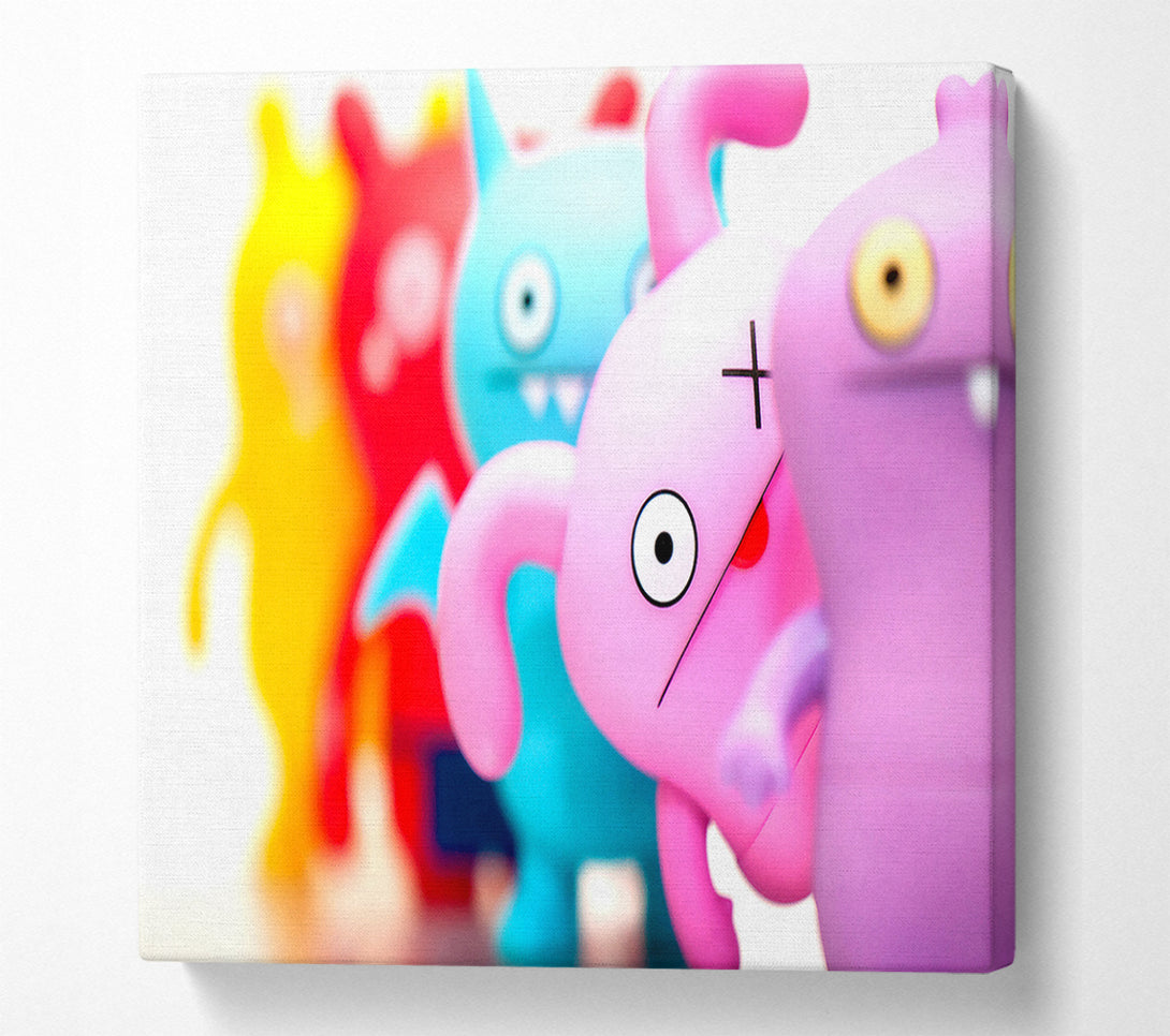  A Canvas Print of Cute And Funny Canvas Print