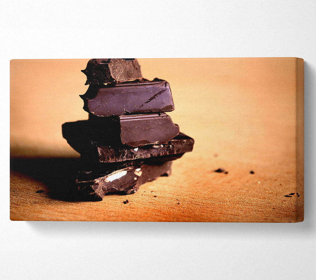  A Canvas Print of Dark Chocolate Canvas Art