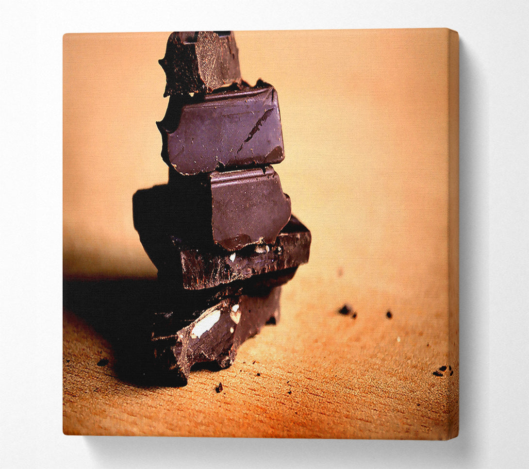  A Canvas Print of Dark Chocolate Canvas Art