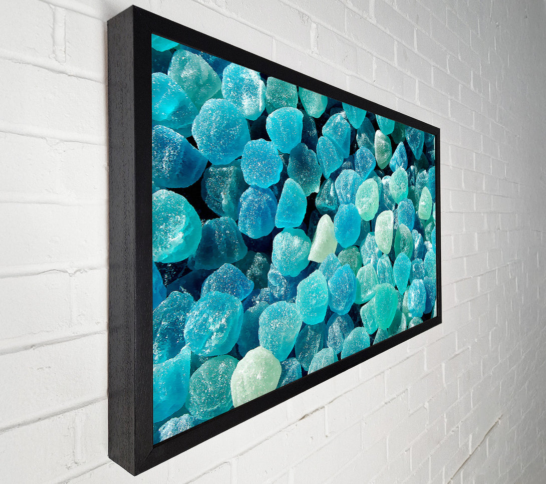 A Canvas Print of Blue Jelly Canvas Wall Art