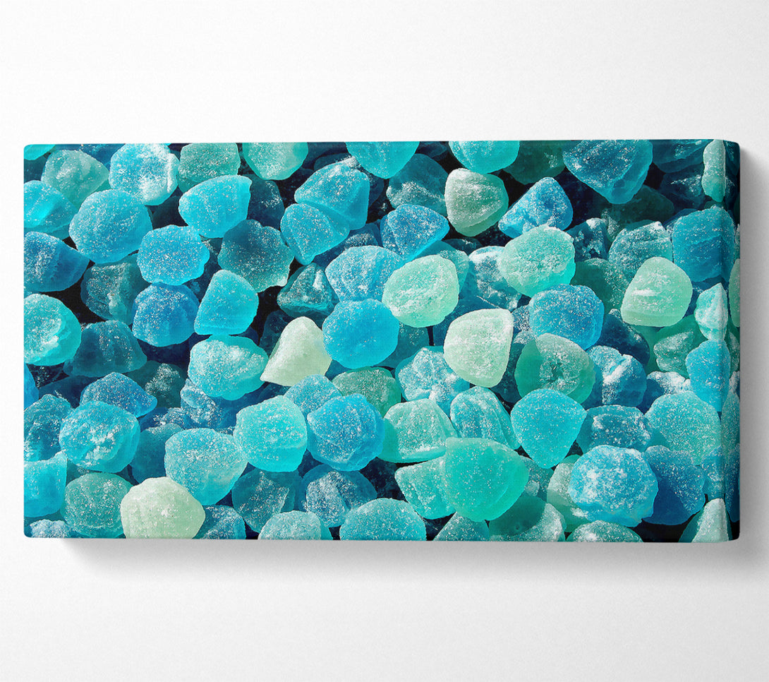  A Canvas Print of Blue Jelly Canvas Wall Art