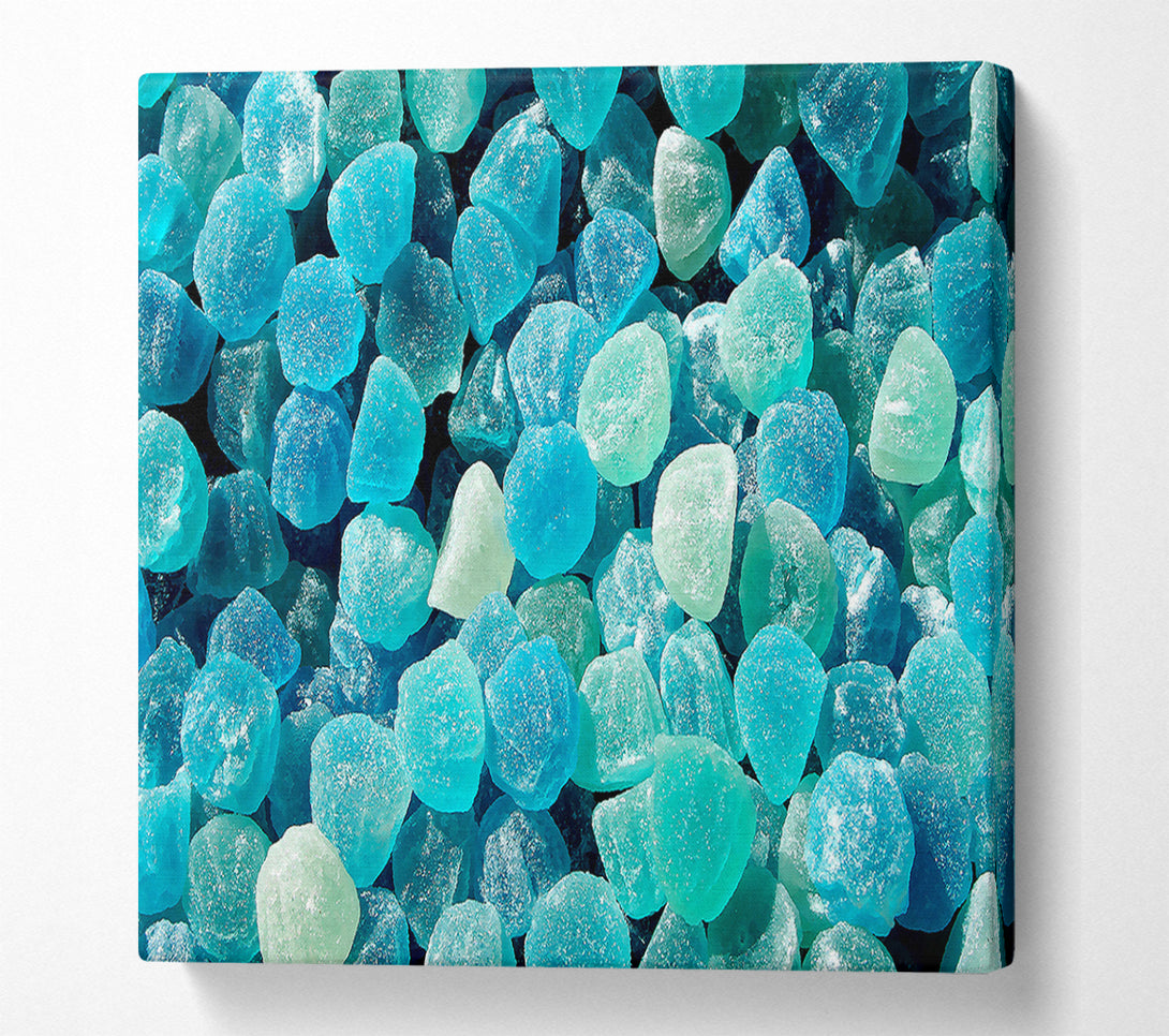  A Canvas Print of Blue Jelly Canvas Wall Art