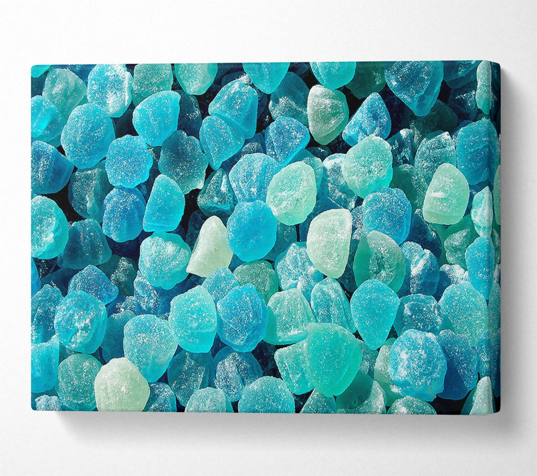  A Canvas Print of Blue Jelly Canvas Wall Art