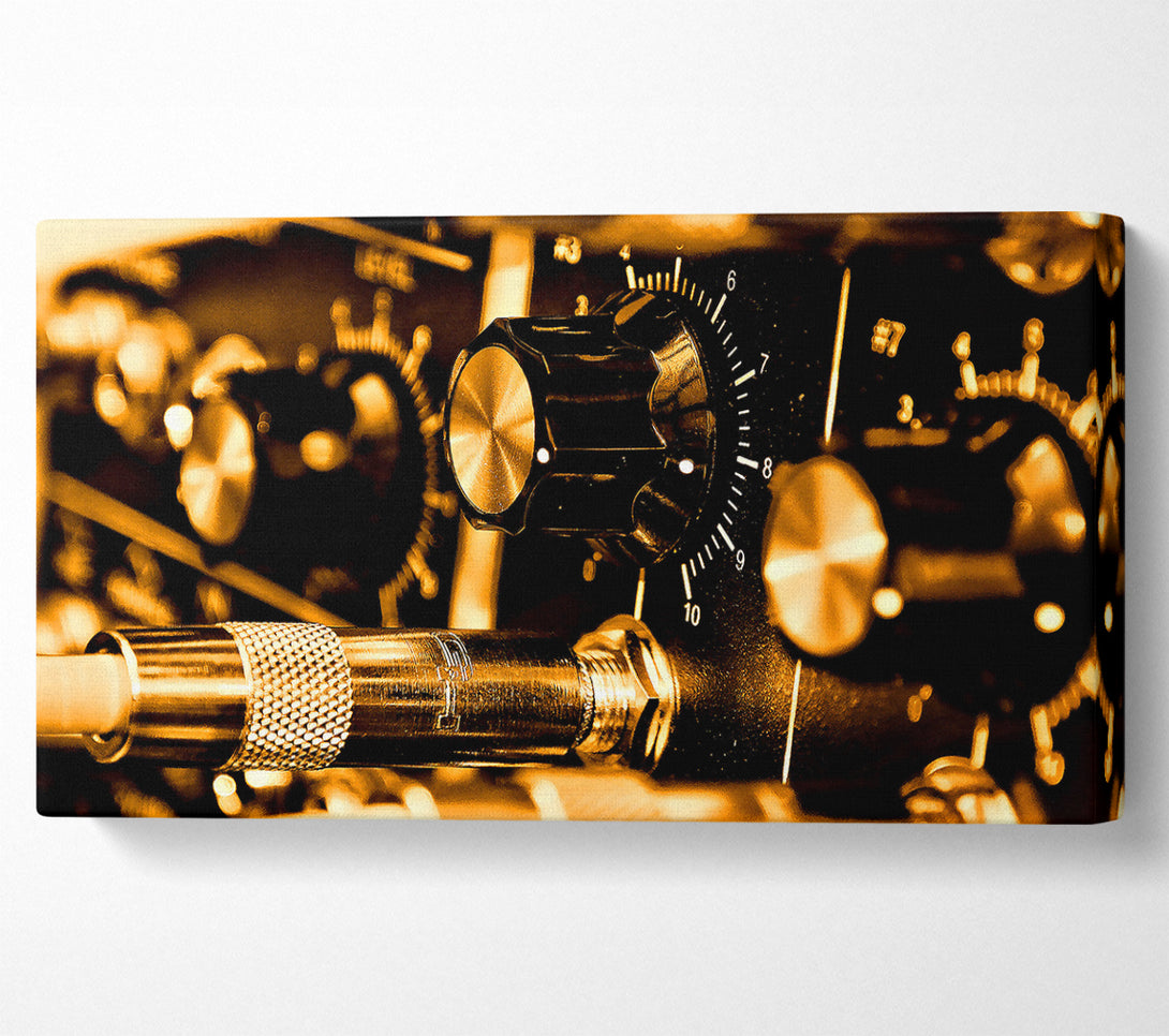  A Canvas Print of Controls Canvas Art