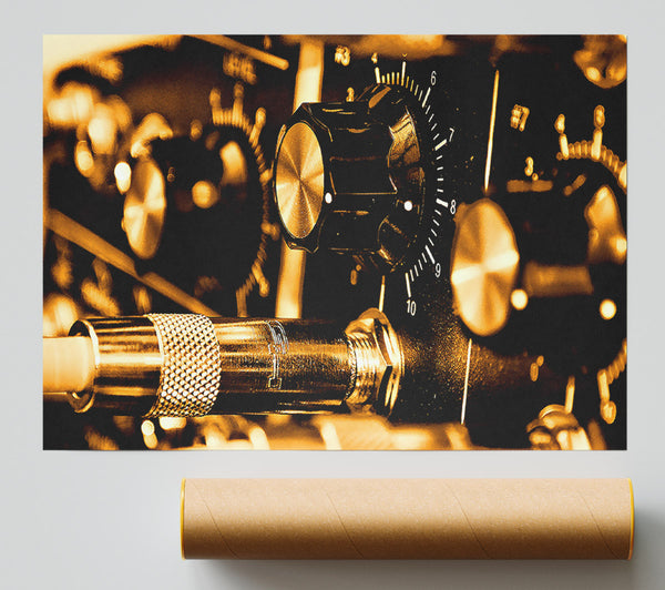 Controls Giclee Print