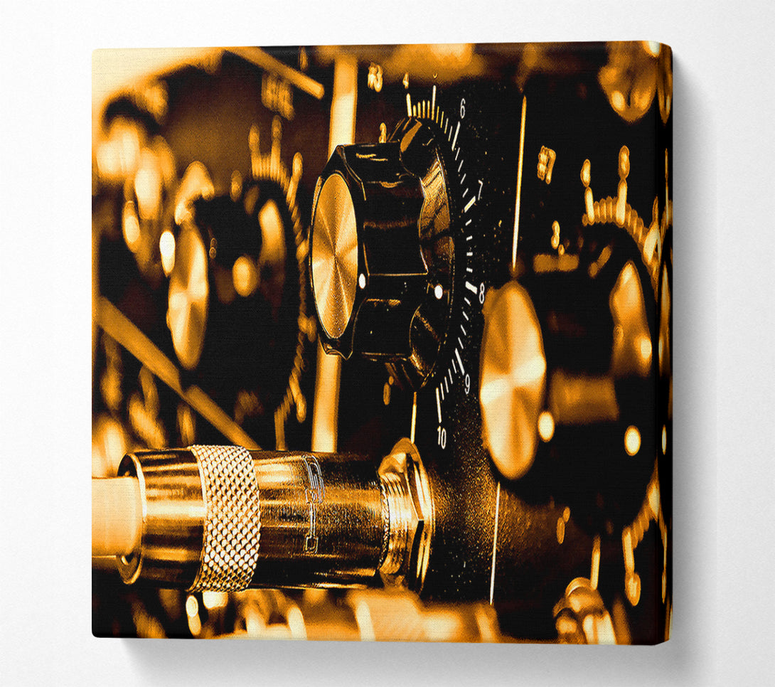  A Canvas Print of Controls Canvas Art