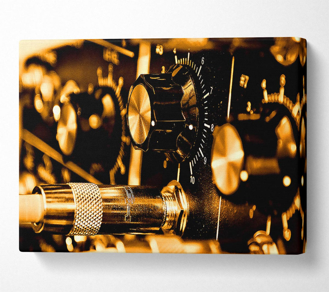  A Canvas Print of Controls Canvas Art