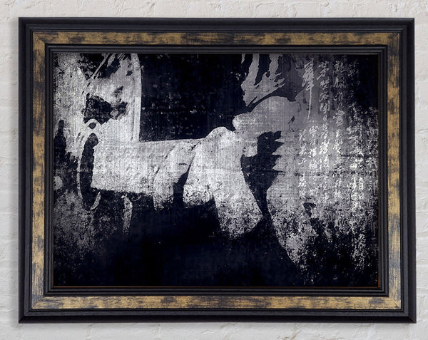 Six Strings Framed Print