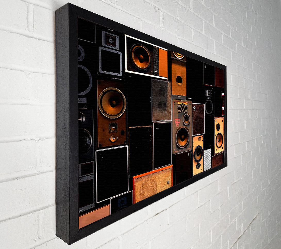  A Canvas Print of Speakers Galour Canvas Wall Art
