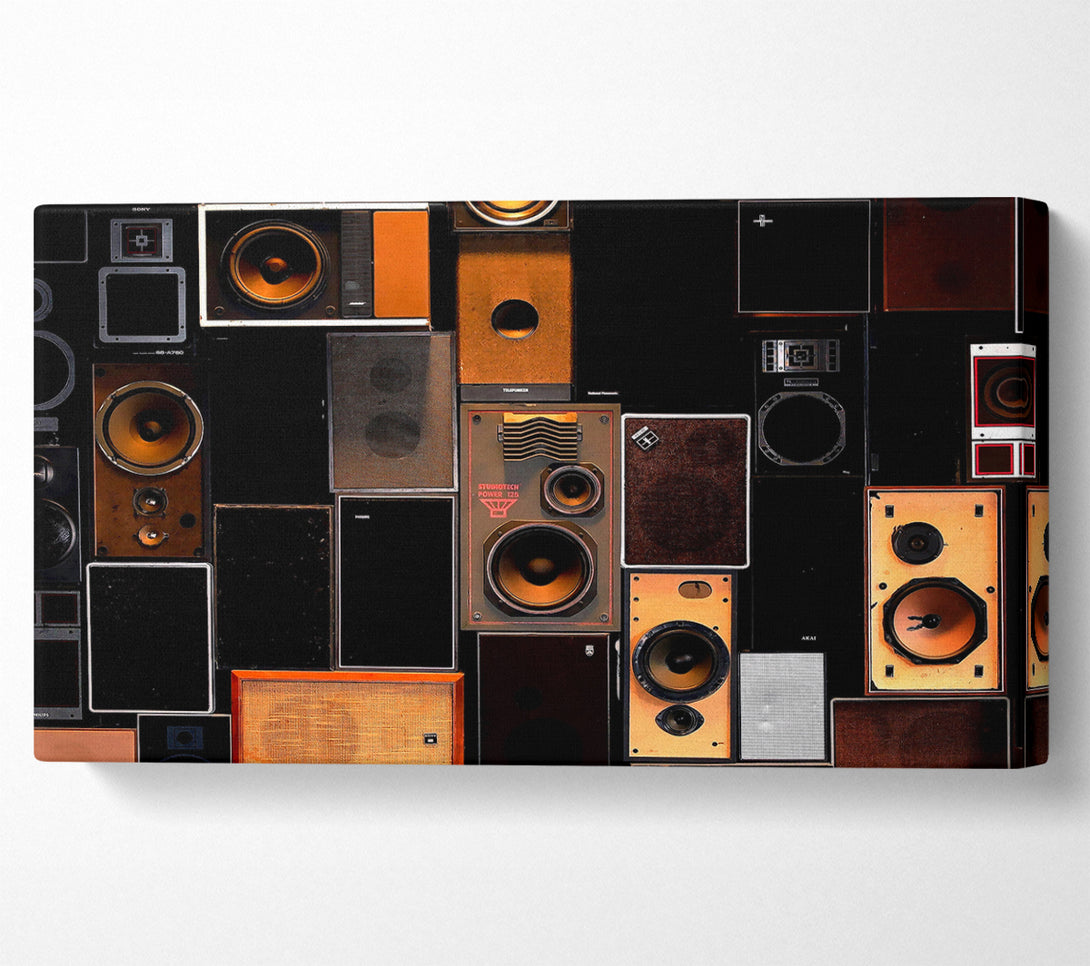  A Canvas Print of Speakers Galour Canvas Wall Art
